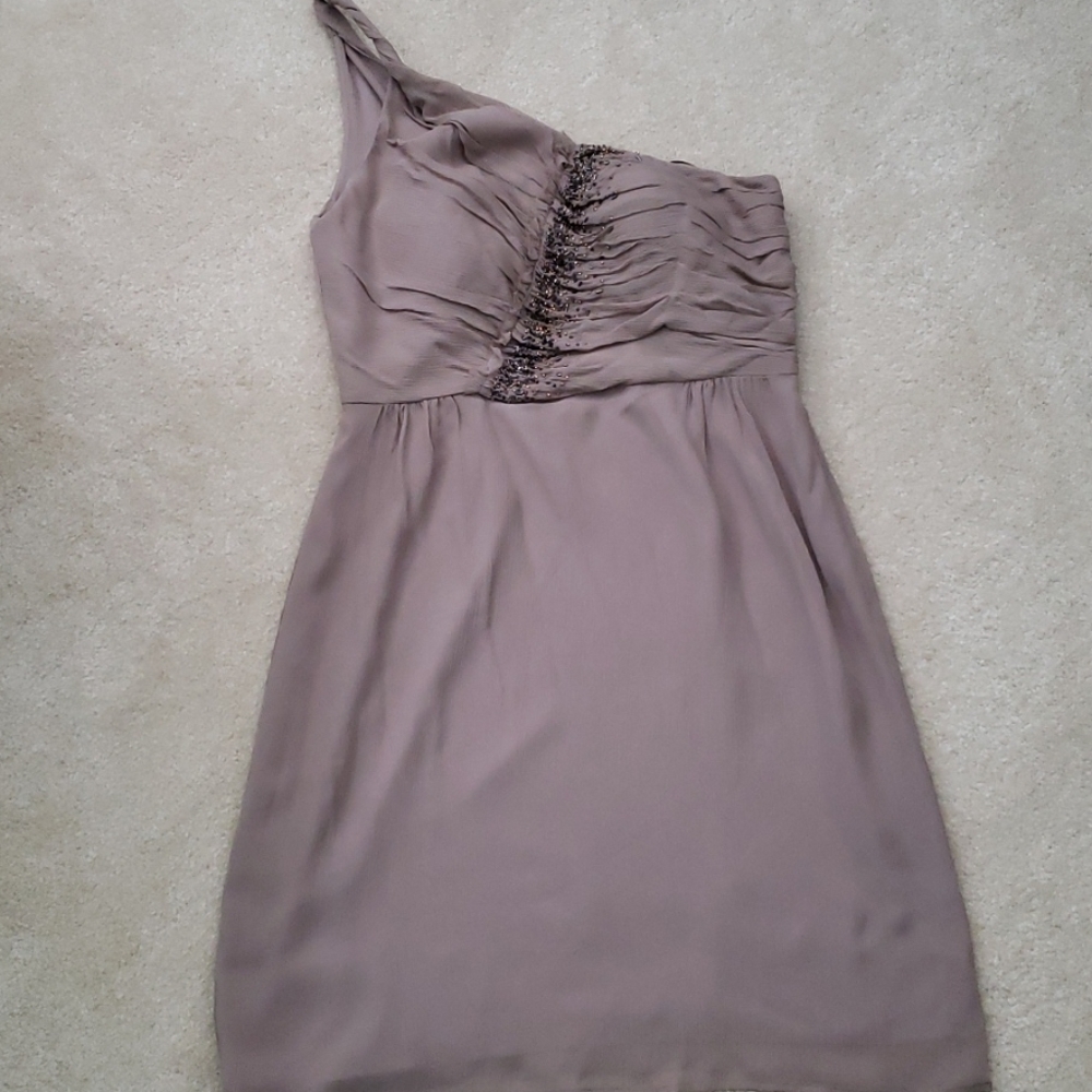 NWT Banana Republic Monogram one shoulder size 10